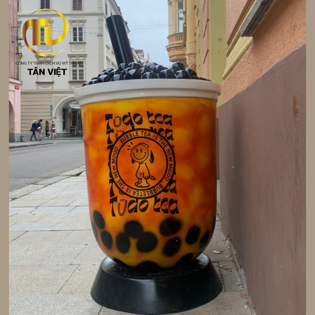 Mô hình ly trà sữa tại CH Séc