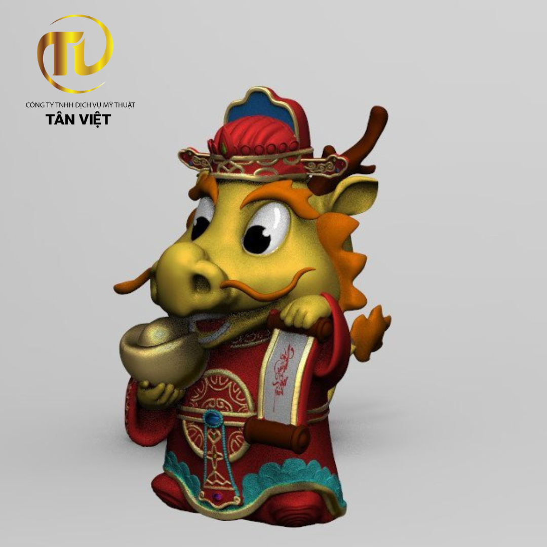 Mô hình Rồng tết 04