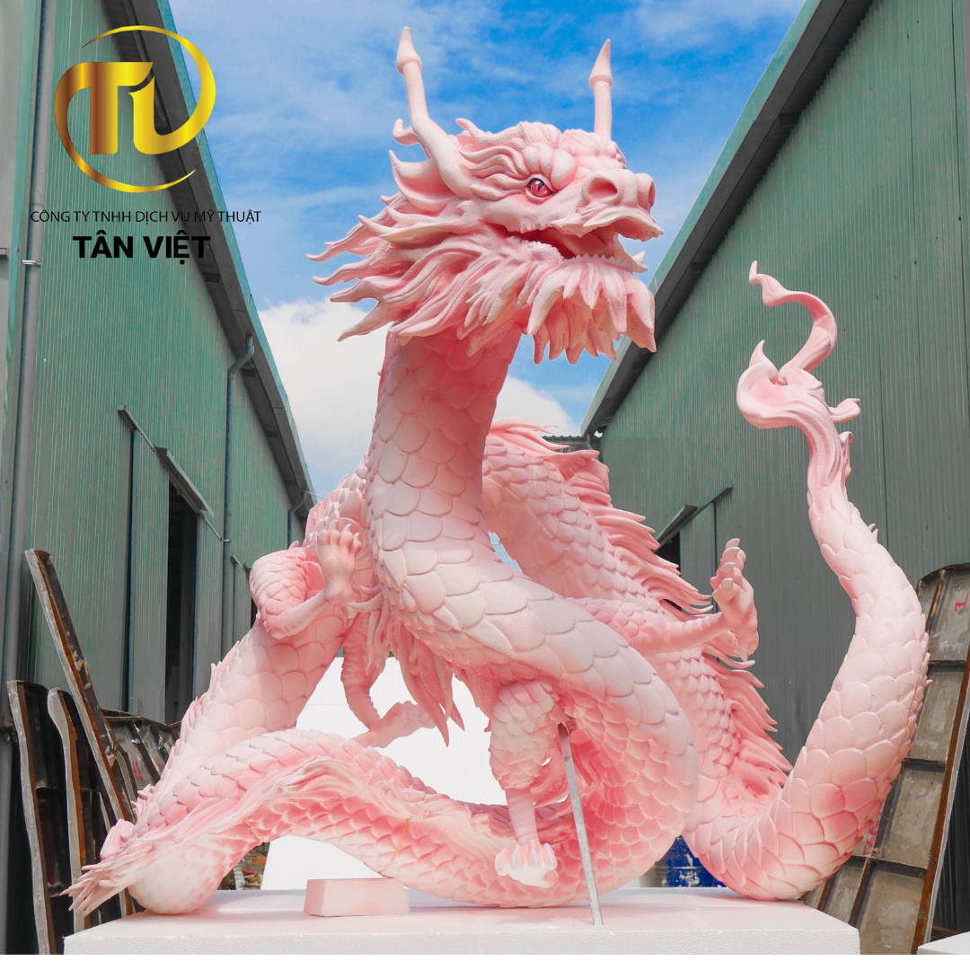Mô hình rồng tết 08