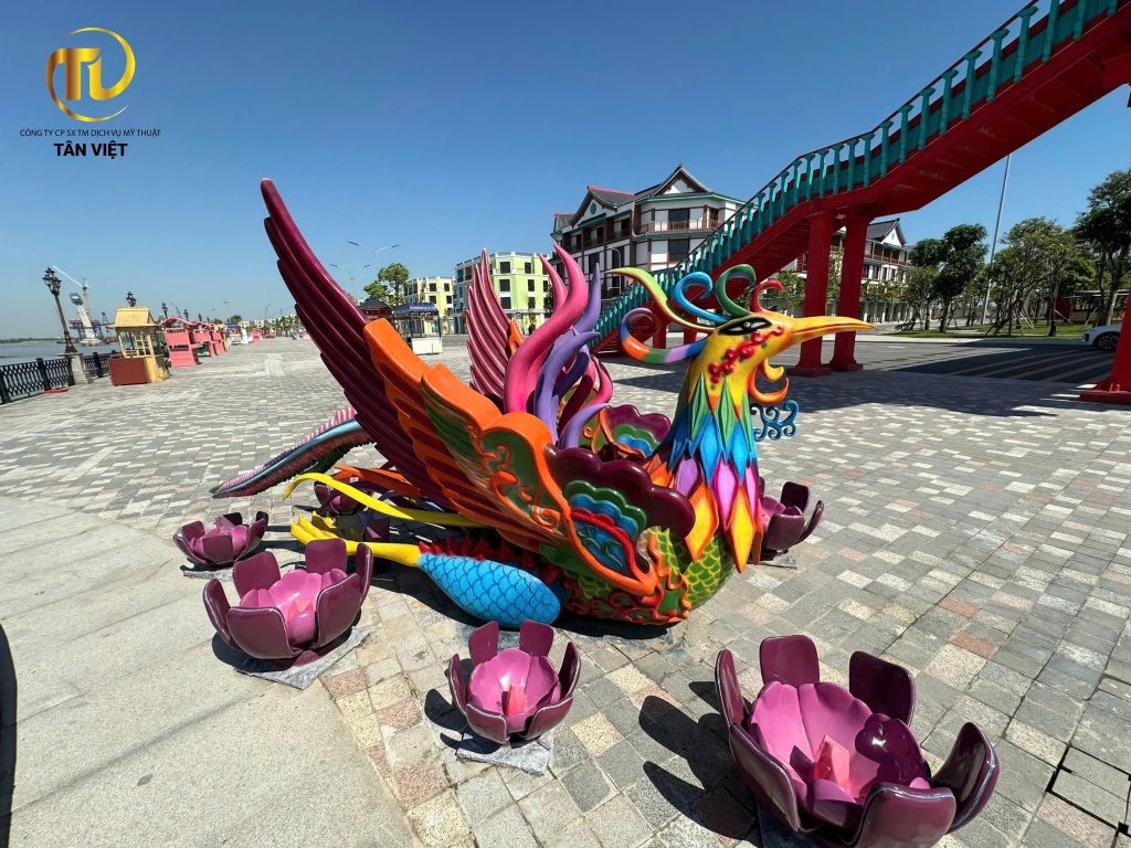 artwork phượng xuyên sáng